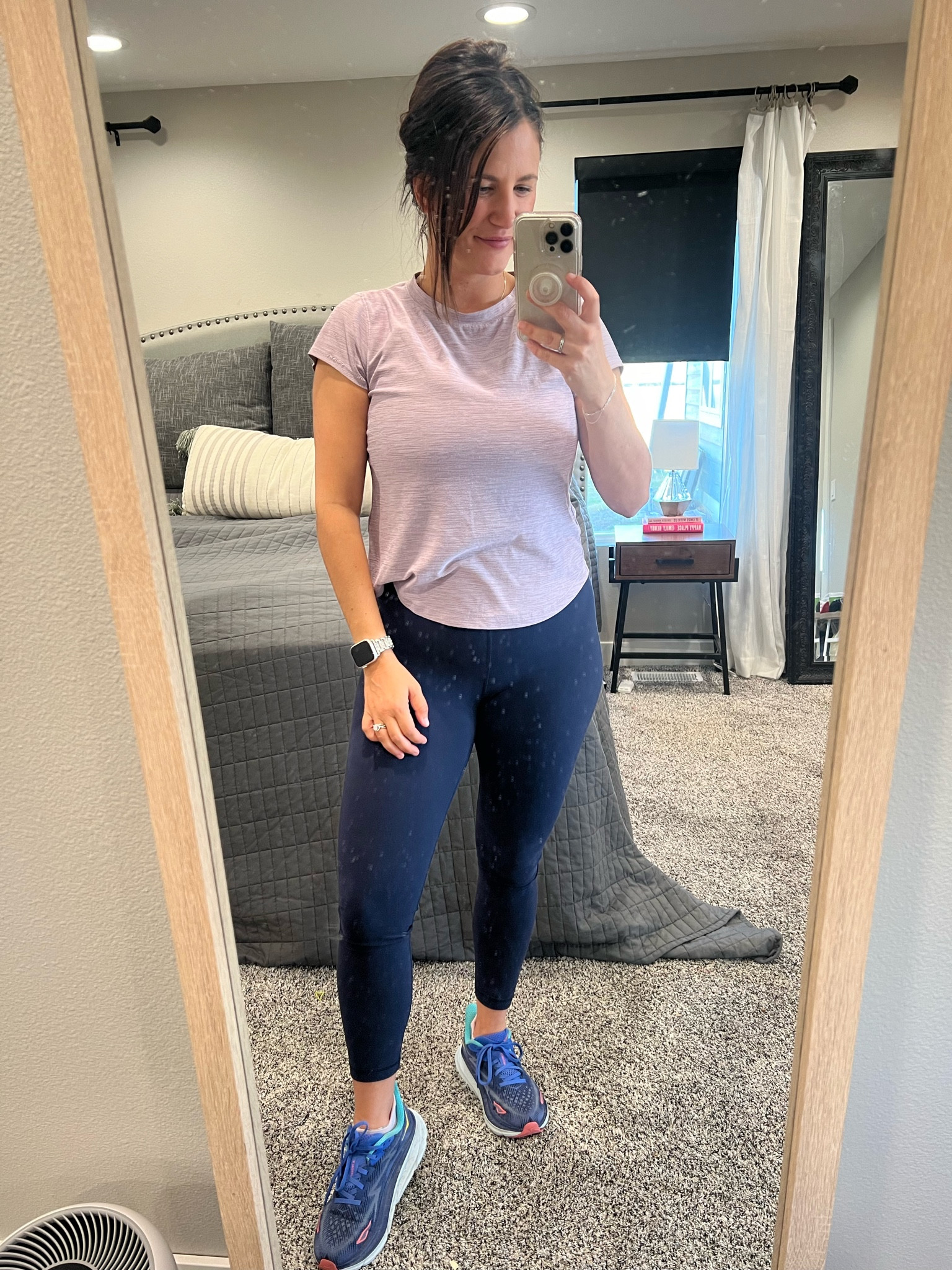 Athleta 7/8 leggings 
Petite fashion workout wear 

#LTKFitness #LTKMidsize #LTKFallSale