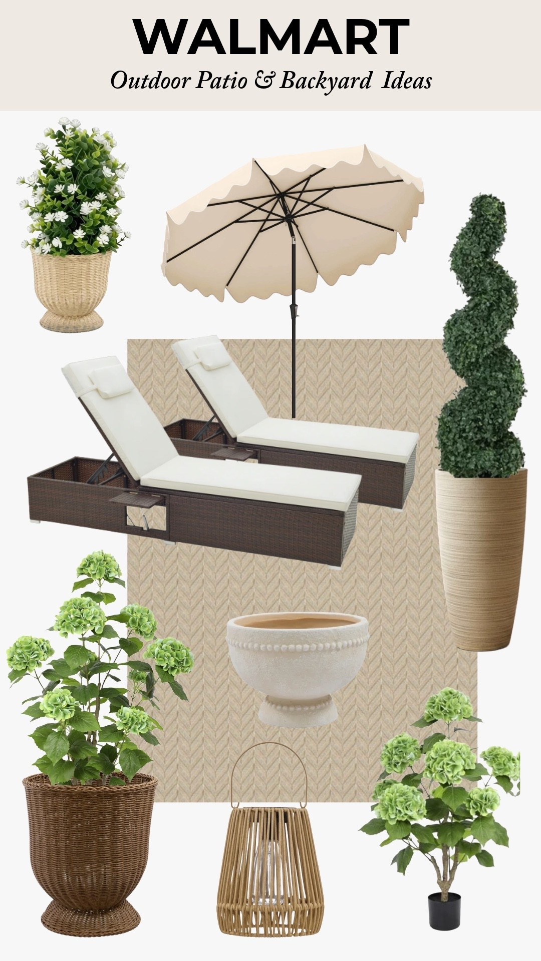 An affordable outdoor patio setup that looks so elevated and cozy without all the maintenance. This is almost identical to our backyard setup—including the loungers we have—and I’m obsessed with how relaxing and modern it feels for summer. ☀️#LTKSeasonal 






A ffordable outdoor patio lounge area inspiration, outdoor patio inspiration, affordable backyard ideas, cozy outdoor patio setup, modern outdoor lounge area, backyard refresh ideas, outdoor patio ideas, patio furniture, backyard furniture finds, summer patio decor, backyard decor ideas, modern backyard ideas, modern patio decor ideas, outdoor living space decor, backyard entertaining ideas, Amazon outdoor patio finds, Amazon outdoor patio and backyard finds, Amazon backyard decor, affordable home finds, outdoor patio home decor, modern outdoor furniture ideas, landscaping ideas, gardening inspiration, front yard decor ideas, front yard landscaping ideas, garden plants, outdoor plants, potted plants, hydrangea, roses, cherry tree, pretty flowers, perennials, garden flowers, planters, minimalist backyard ideas, cozy backyard oasis, no maintenance backyard ideas

#LTKhome #LTKsummer