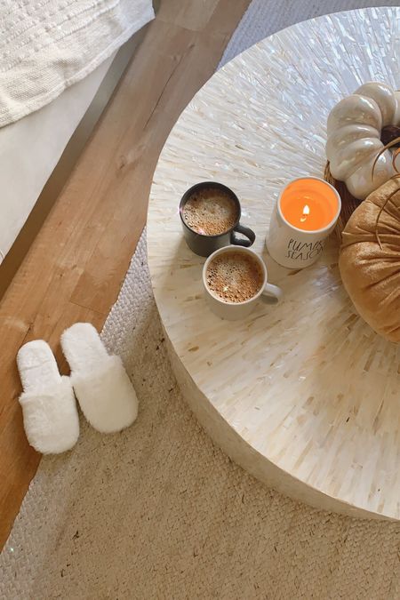 Coffee table on sale 
Labor Day weekend sale 
Round coffee table 
Fall decor 
Neutral Rug on sale 
Throw 
Fall candles
Pumpkin spice
Living room decor 
Home decor 
Fall coffee table 

See my IG for lots of my home decor

#LTKhome #LTKSeasonal #LTKSale