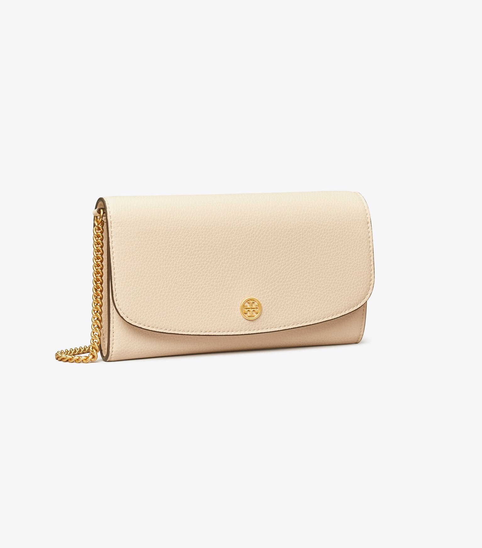 ROBINSON PEBBLED CHAIN WALLET | Tory Burch (US)