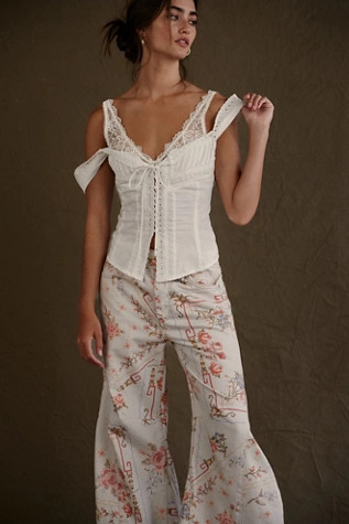 We The Free Eden Printed High Slouchy Jeans | Free People (Global - UK&FR Excluded)