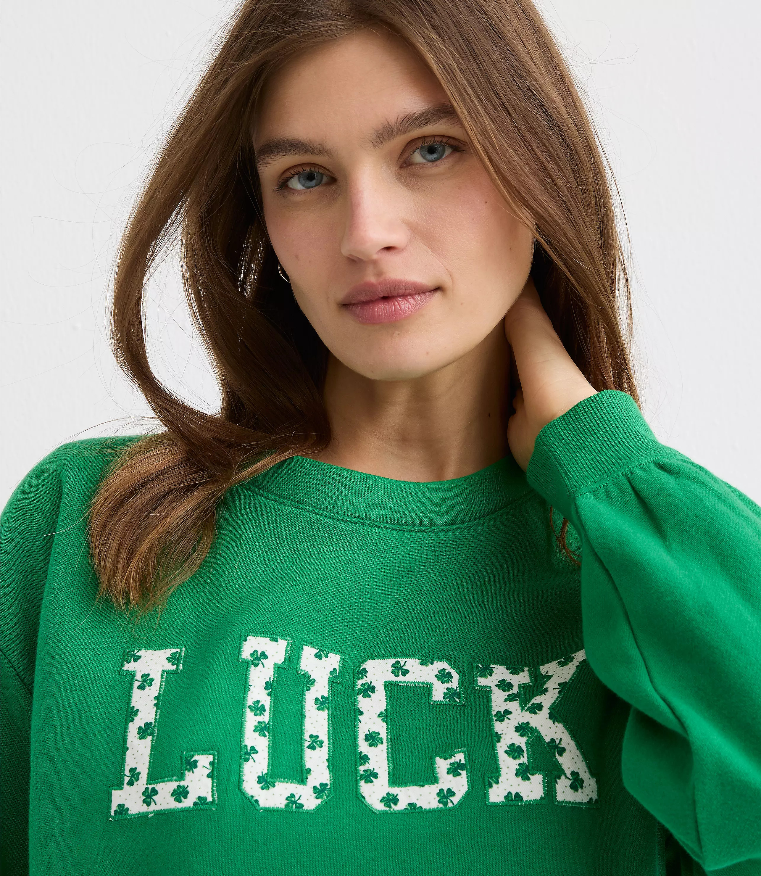 Luck Sweatshirt | LOFT
