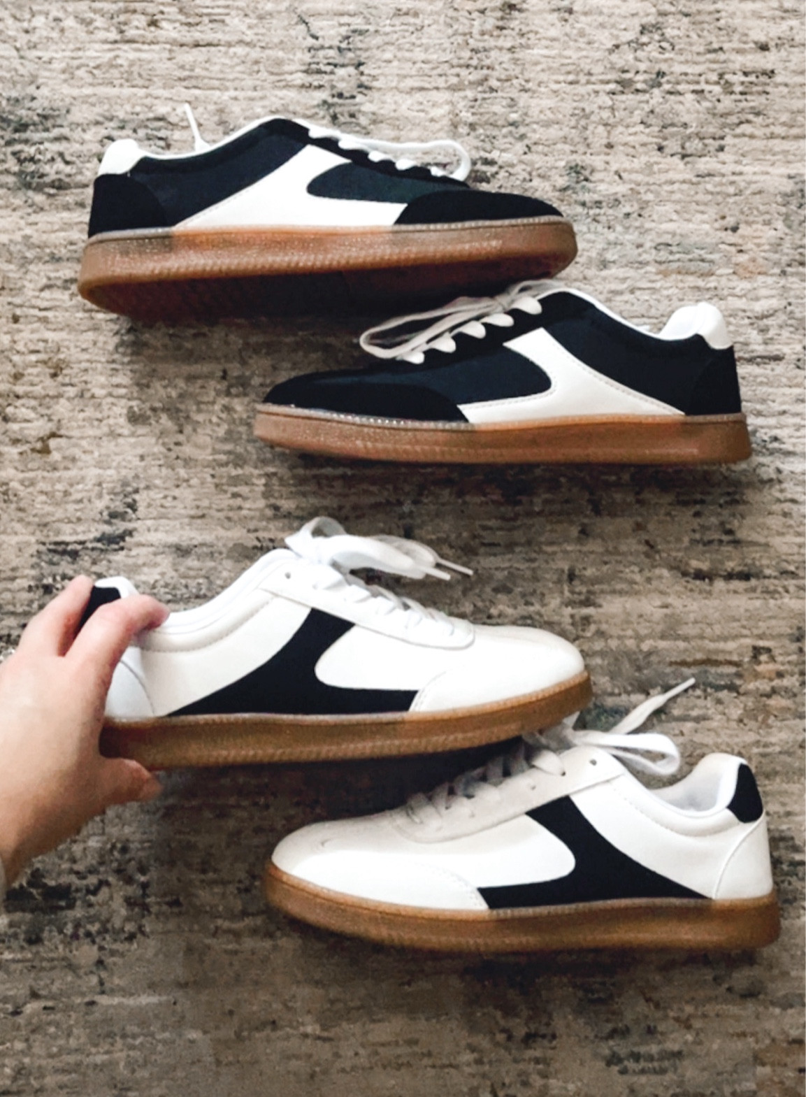 On trend, cute and affordable sneakers.

Look similar to some very popular brands for a fraction of the price!

Available in whole and half sizes
Multiple color options 

#LTKActive #LTKFindsUnder50 #LTKShoeCrush