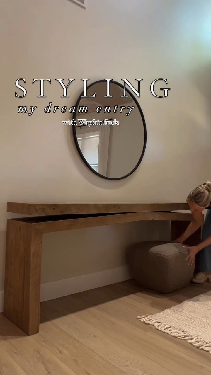 Style my dream entryway console table with me!

Entryway design, Entryway decor, entryway decor ideas, entryway inspo, entryway inspiration, neutral entryway decor, neutral home, neutral home aesthetic, neutral home finds, transitional home, transitional entryway, console table styling, entryway table stying, entry table styling, neutral entryway styling, transitional entryway styling, boucle pouf, boucle ottoman, solid wood console table, Henn solid wood console table 

#wayfair #wayfairpartner @wayfair

#LTKFindsUnder100 #LTKVideo #LTKHome
