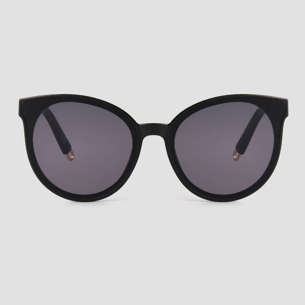 Women's Round Sunglasses - Universal Thread™ Off Black | Target