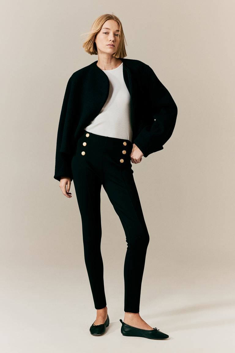 Thick Jersey Leggings | H&M (US + CA)