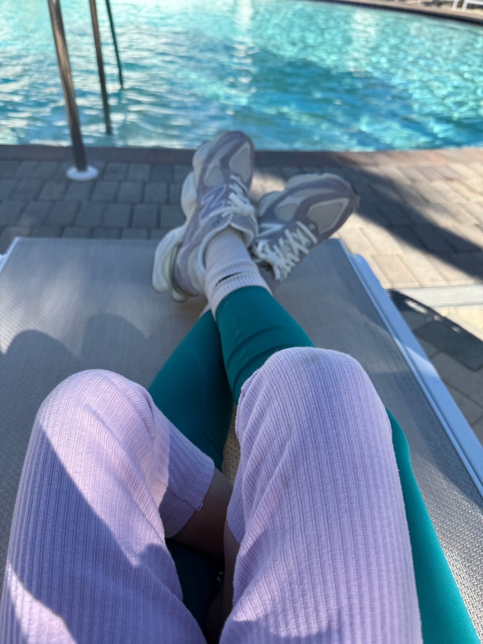 Salt project leggings + Purple New Balance 

#LTKActive #LTKmomlife #LTKfitnessgoals