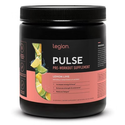 Pulse Natural Pre-Workout Supplement - Lemon Lime - 20 Servings | Target