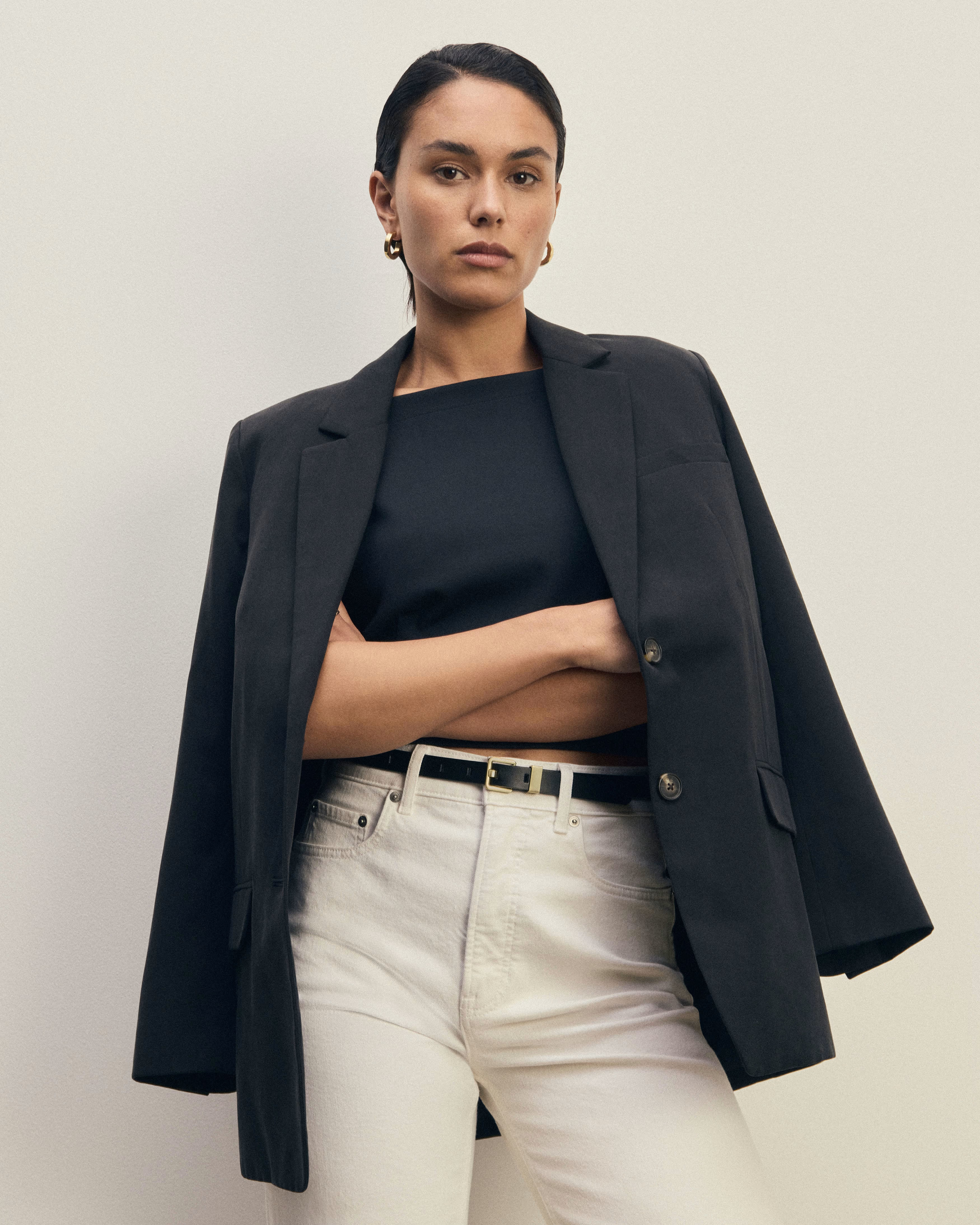 The Oversized Blazer in Buttersmooth | Everlane