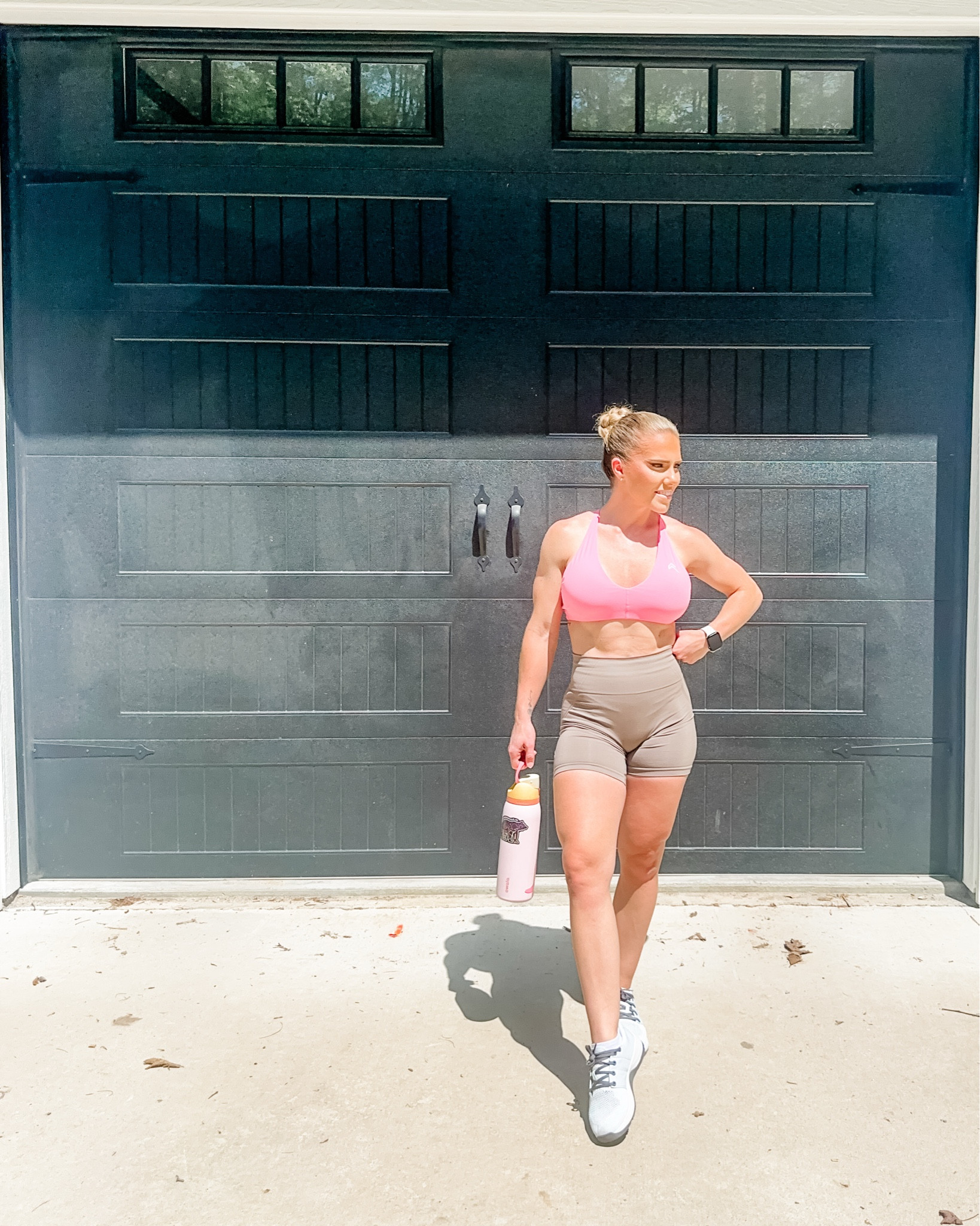Definitely my new favorite workout sets from @oneractive! Go buy you some, seriously you will not be disappointed! I’m wearing a small in the bottoms and a medium in the sports bra. 

#LTKStyleTip #LTKPetite #LTKActive