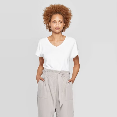 Women's Short Sleeve V-Neck Dolman T-Shirt - Prologue™ | Target