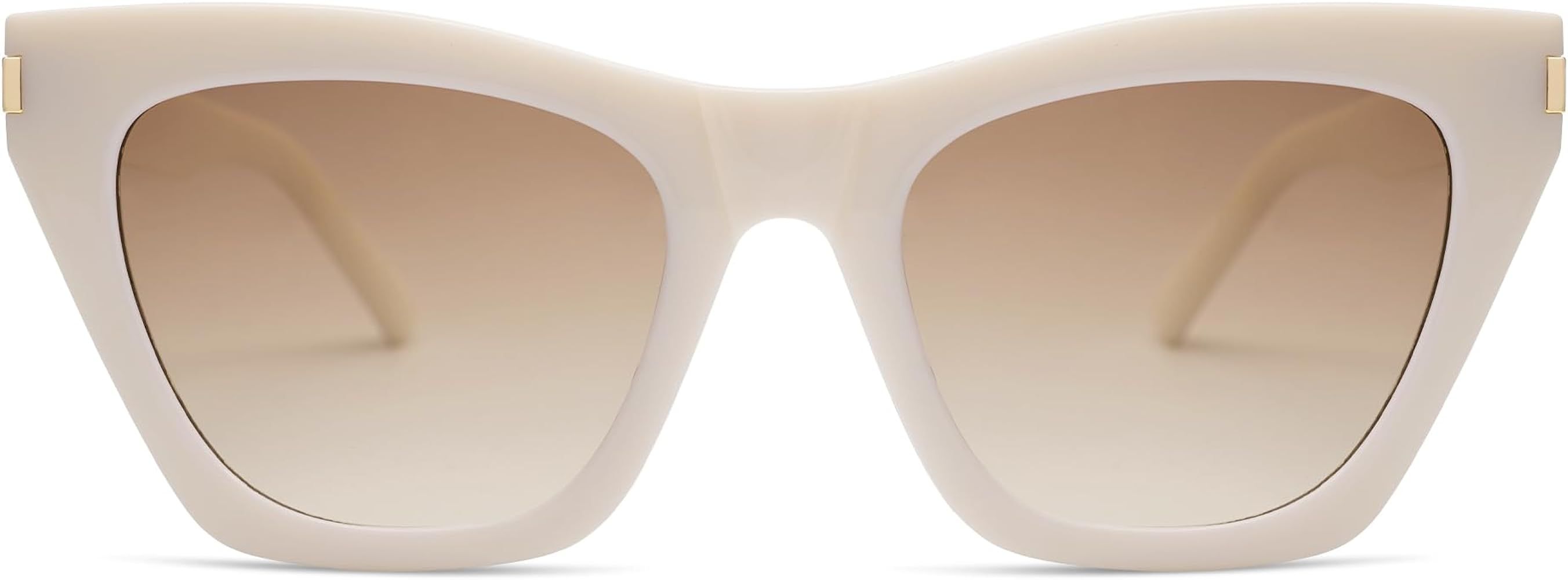 Square Cat Eye Retro Trendy Sunglasses For Women Men Classical Fashion Sun Glasses AR82178 | Amazon (US)