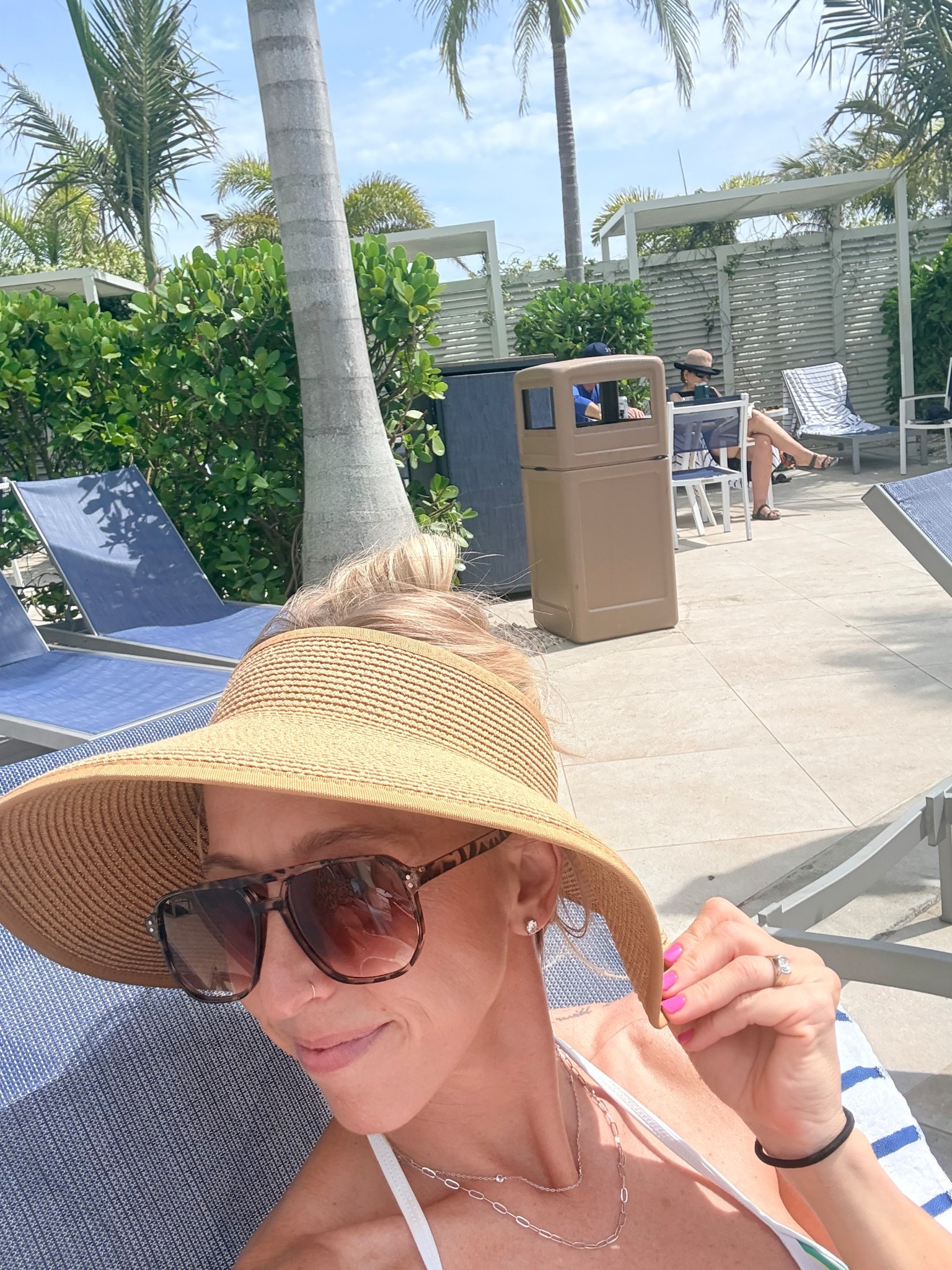 THE perfect vacation hat! It rolls up and fits in your bag, it’s adjustable, and you can leave your hair in a clip, pony, or down 🙌🏼

#LTKmomlife #LTKSeasonal #LTKSwim