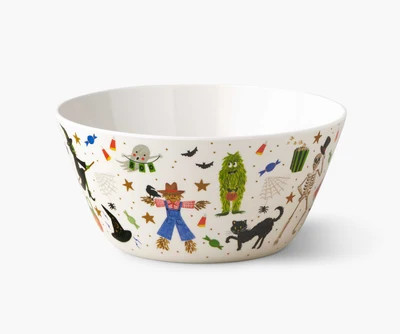 Melamine Serving Bowl - Halloween Parade | Rifle Paper Co.