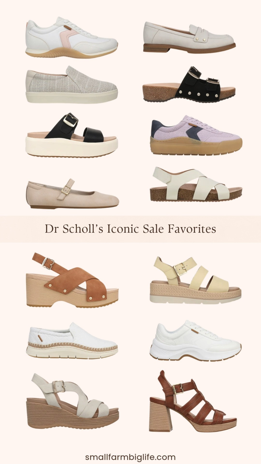 Dr. Scholl's has so many great styles on sale right now and the comfort factor is unmatched! From block heel sandals to platform styles to everyday sneakers and flats, there is something for every occasion. These are the kind of shoes you can actually wear all day without your feet paying for it later. Linking all my favorites below! 

 #LTKootd #LTKOver40 #LTKSaleAlert