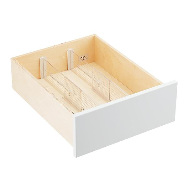 iDesign 4" Expandable Drawer Dividers Pack of 2 | The Container Store