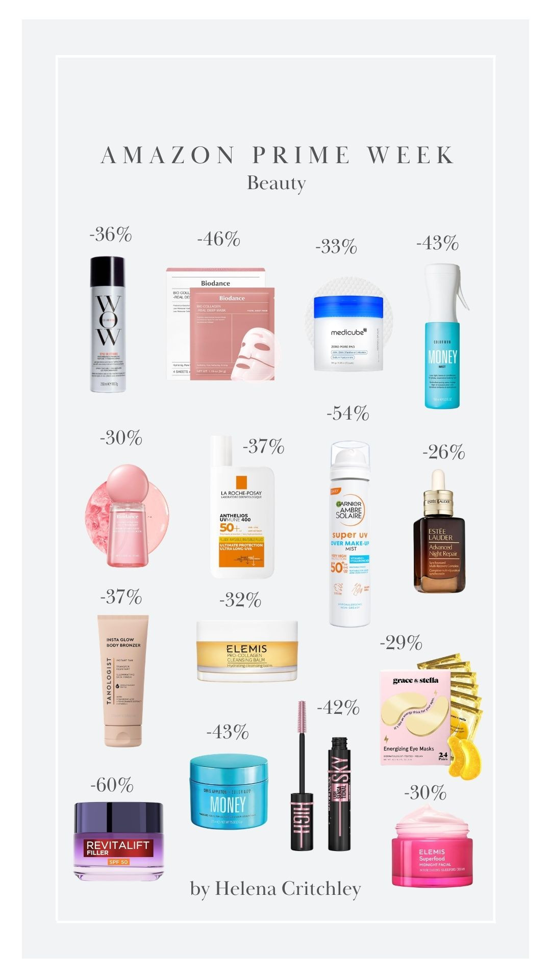 Amazon Prime Beauty

Prime Day Beauty Deals, Beauty Deals Edit, Color Wow Dream Coat, Biodance Collagen Mask, Medicube Zero Pore Pad, Color Wow, La Roche-Posay SPF 50, Elemis Pro-Collagen Cleansing Balm, Summer Beauty Essentials, Viral Beauty Products 

 #LTKuk #LTKsummer #LTKbeauty