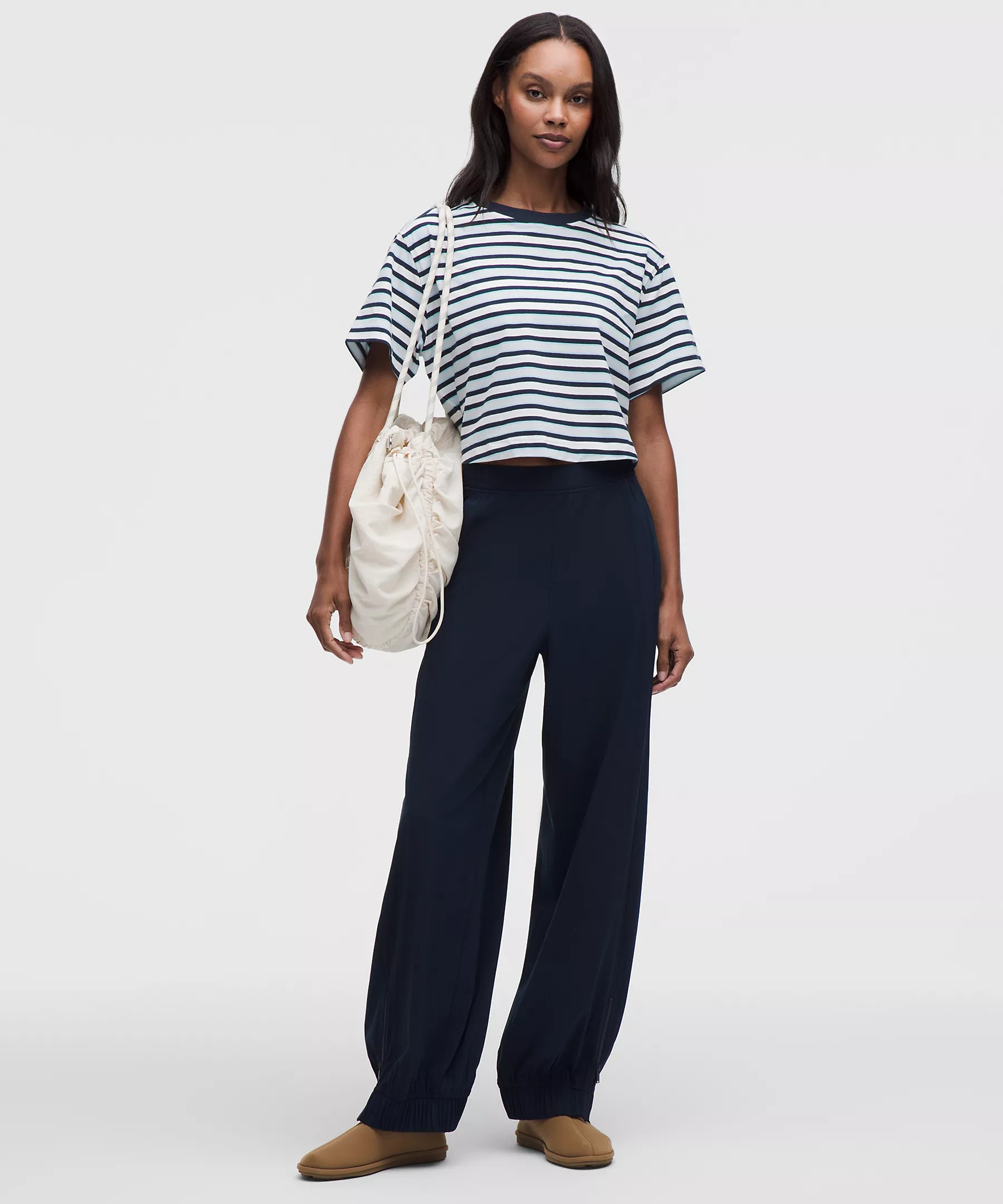 All Yours Organic Cotton Cropped T-Shirt | Lululemon (US)