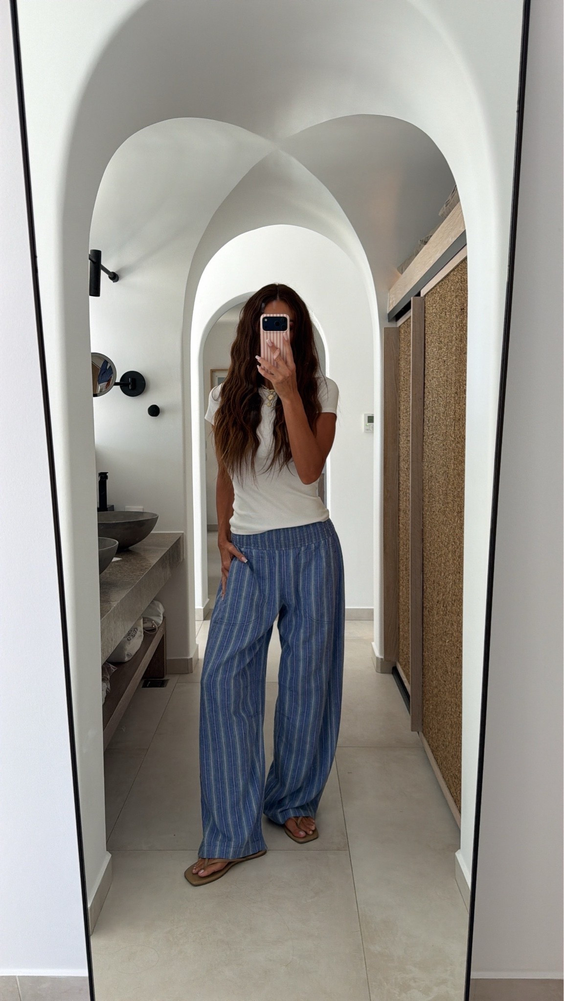 Summer vacation outfit, linen pants

#LTKootd #LTKdayinmylife #LTKTravel