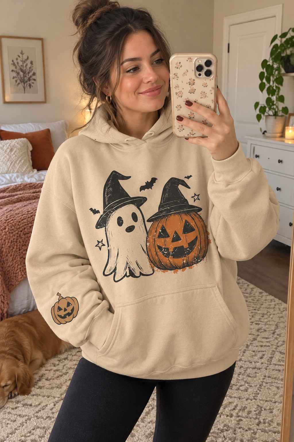 I have absolutely no self-control when it comes to cute Halloween sweatshirts! 😂🎃 These Amazon finds are giving the perfect mix of spooky, cozy, and casual. The little ghosts, playful skeleton prints, and pumpkin graphics are adorable for fall coffee dates, Halloween parties, pumpkin patch outings, and staying cozy at home. Style with leggings and sneakers or your favorite jeans for an effortless October look. So cute for the whole spooky season! 🖤#AmazonSpookySeason #CuteHalloweenSweatshirts #AmazonFashion2026 #HalloweenOutfitInspo #SpookyCuteOutfits #FallWardrobeFavorites #HalloweenSweatshirtForWomen #GhostSweatshirts #SkeletonGraphicSweatshirt #PumpkinSweatshirts #CozyFallStyle #AmazonFinds #LTKFashion #OctoberMustHaves 

 #LTKSeasonal #LTKU #LTKSaleAlert