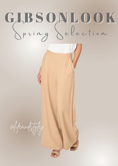 Whether you're dressing them up with a blouse and heels for a day at the office or pairing them with a casual tee and sandals for a weekend brunch, these trousers are perfect for any occasion. Embrace the laid-back luxury of linen with our Wide Hemmed Linen Trouser and elevate your spring to summer style. 

#LTKover40 #LTKmidsize #LTKfindsunder100