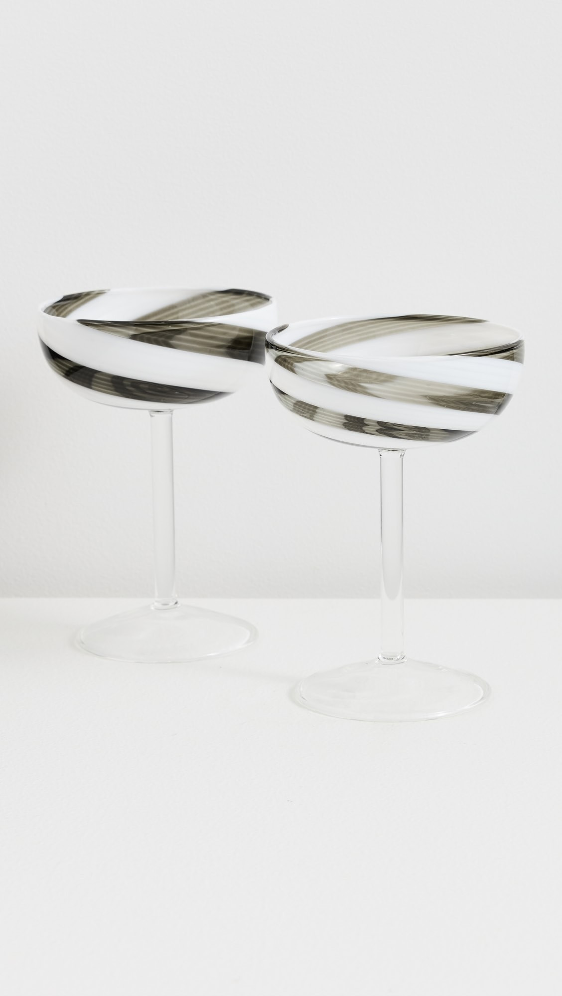 Swirl Coupe Glasses Set of 2 | Shopbop