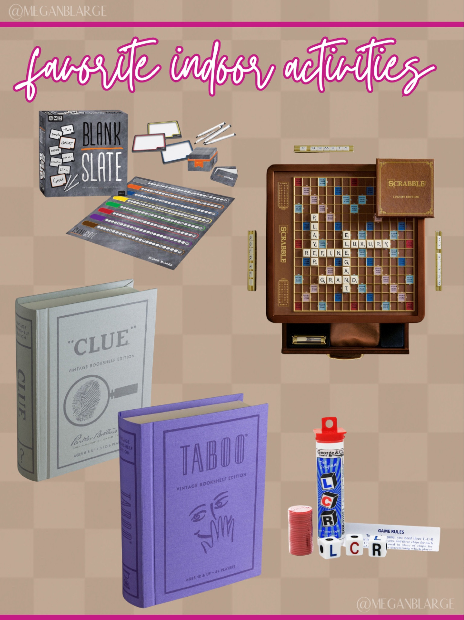 Some of our favorite family game night games! 



Family game night, board games, game night, vintage games, family games, kid games, drinking games, learning games

#LTKhome #LTKparties #LTKfamily