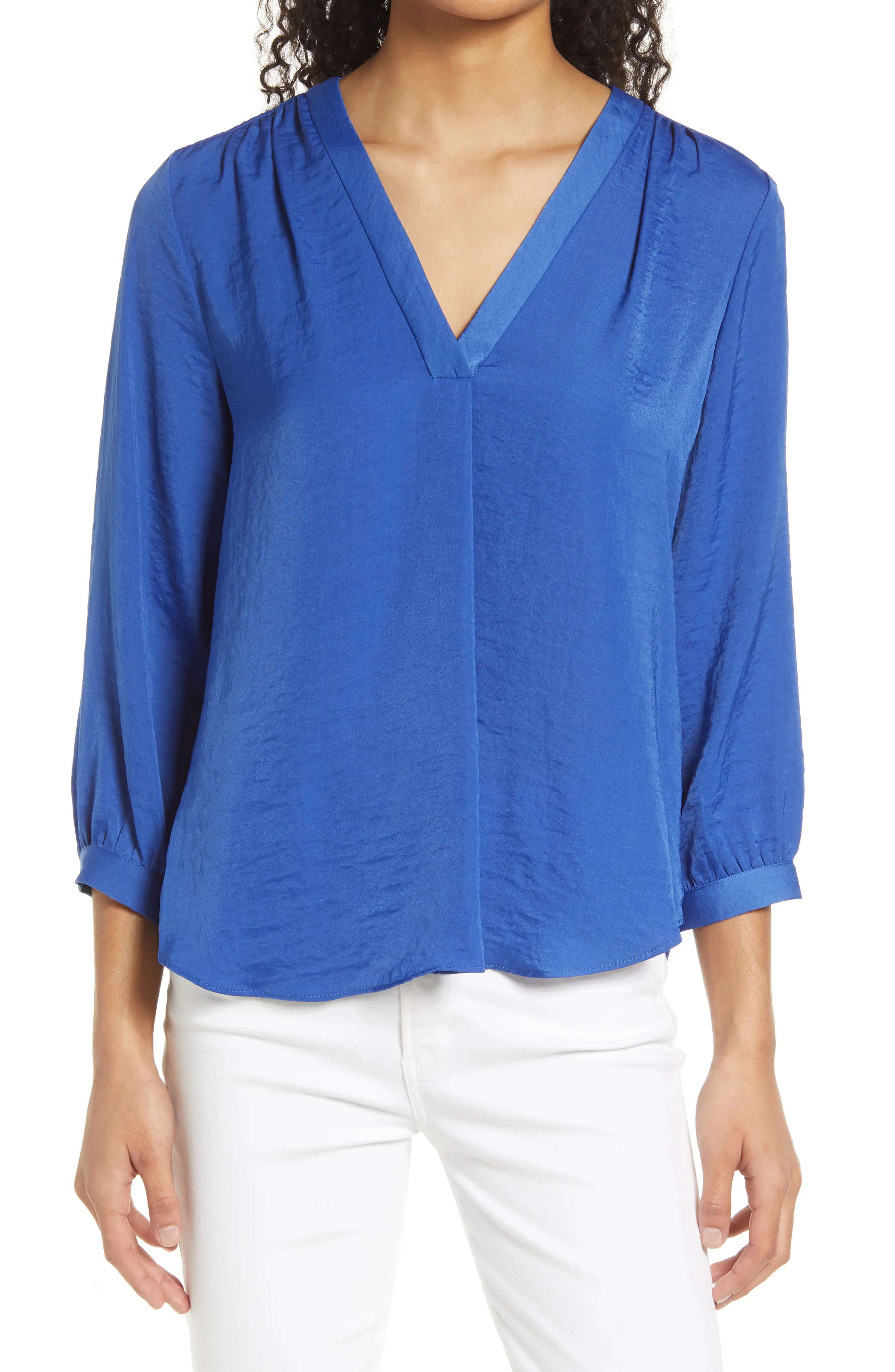 Rumple Satin Top | Nordstrom
