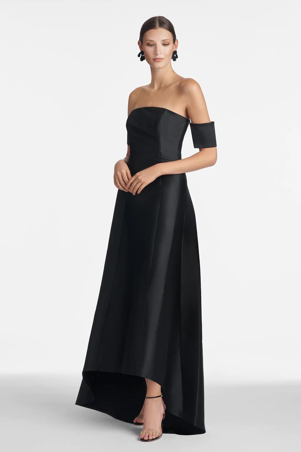 Agyness Gown - Black | Sachin and Babi