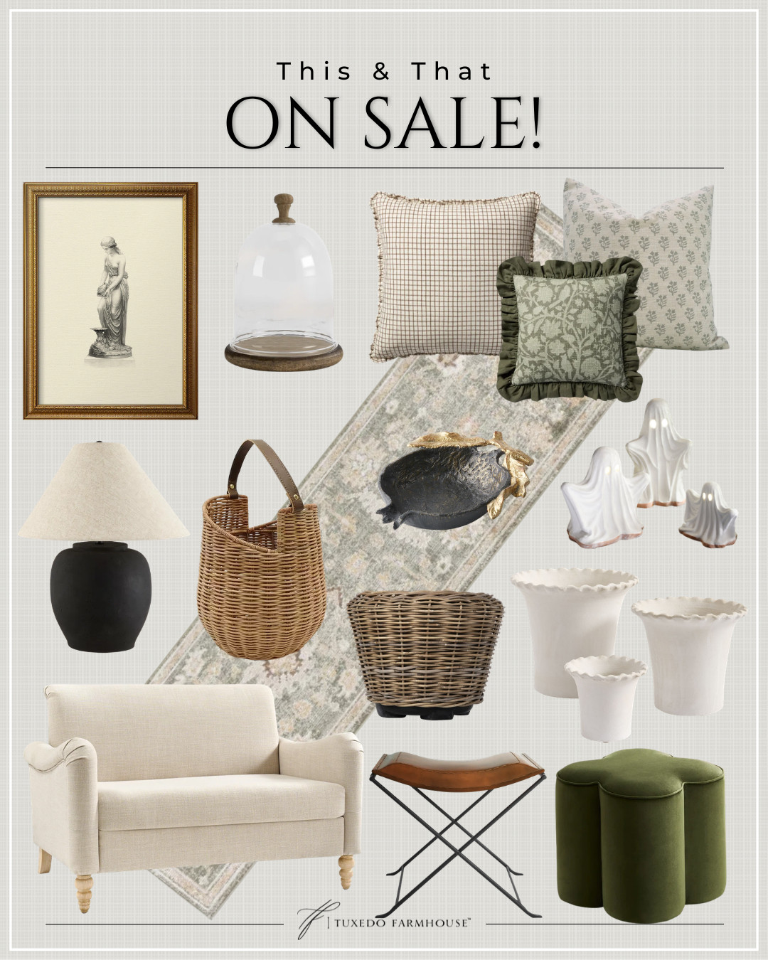 So many favorites are on sale right now! 🤍 From timeless accent chairs and cozy pillows to baskets, lighting, spooky-cute Halloween decor, and versatile styling pieces, these are the home finds I'm loving this week. If you've had any of these on your wishlist, now is the perfect time to grab them while they're discounted!

#LTKHome #LTKSaleAlert #LTKStyleTip #HomeDecor #FallDecor #AmazonHome #NeutralHome #CozyHome 

 #LTKstorytime #LTKHome #LTKSaleAlert