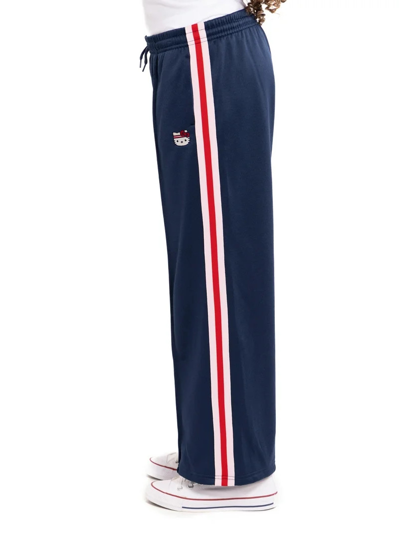 Wonder Nation Hello Kitty Girls Graphic Track Pants, Sizes 4-18 | Walmart (US)