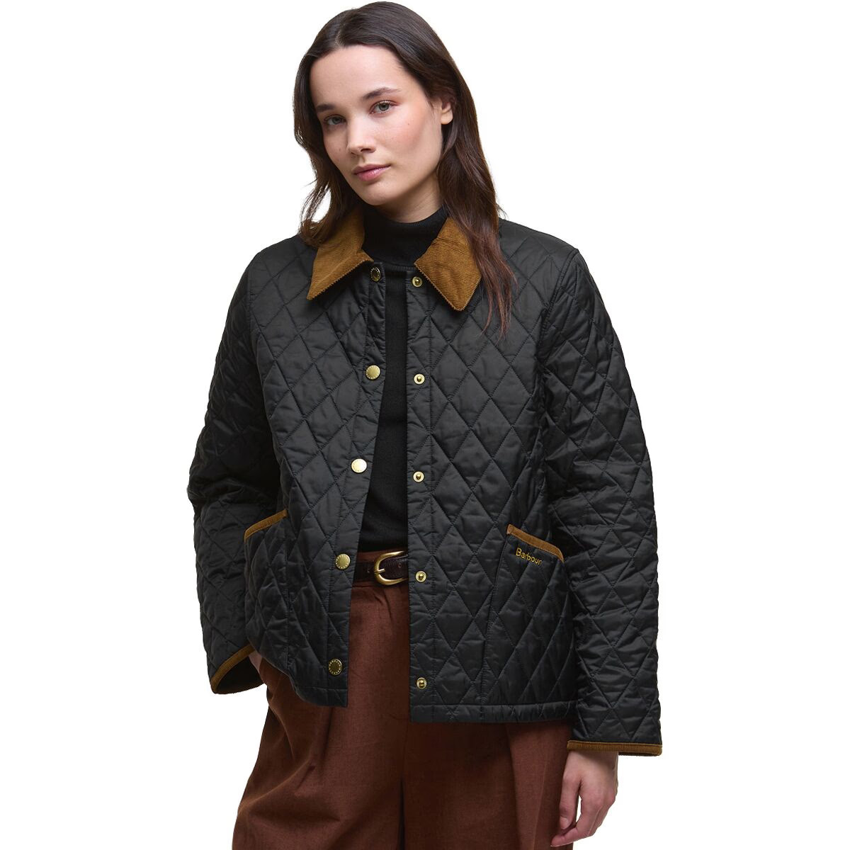 Barbour Icons Cropped Liddesdale Quilted Jacket - Women's - Clothing | Backcountry