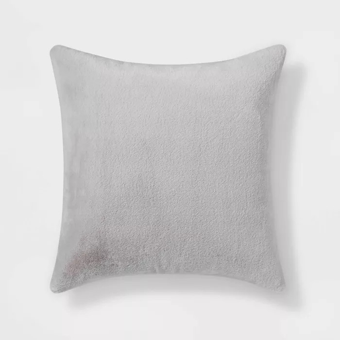 Faux Rabbit Fur Throw Pillow - Threshold™ | Target