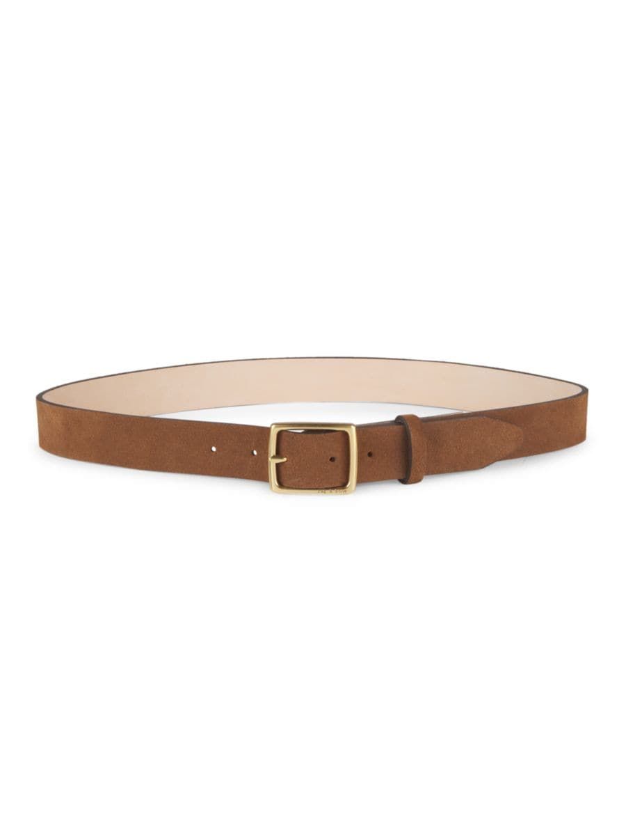 Boyfriend Suede Buckle Belt | Saks Fifth Avenue