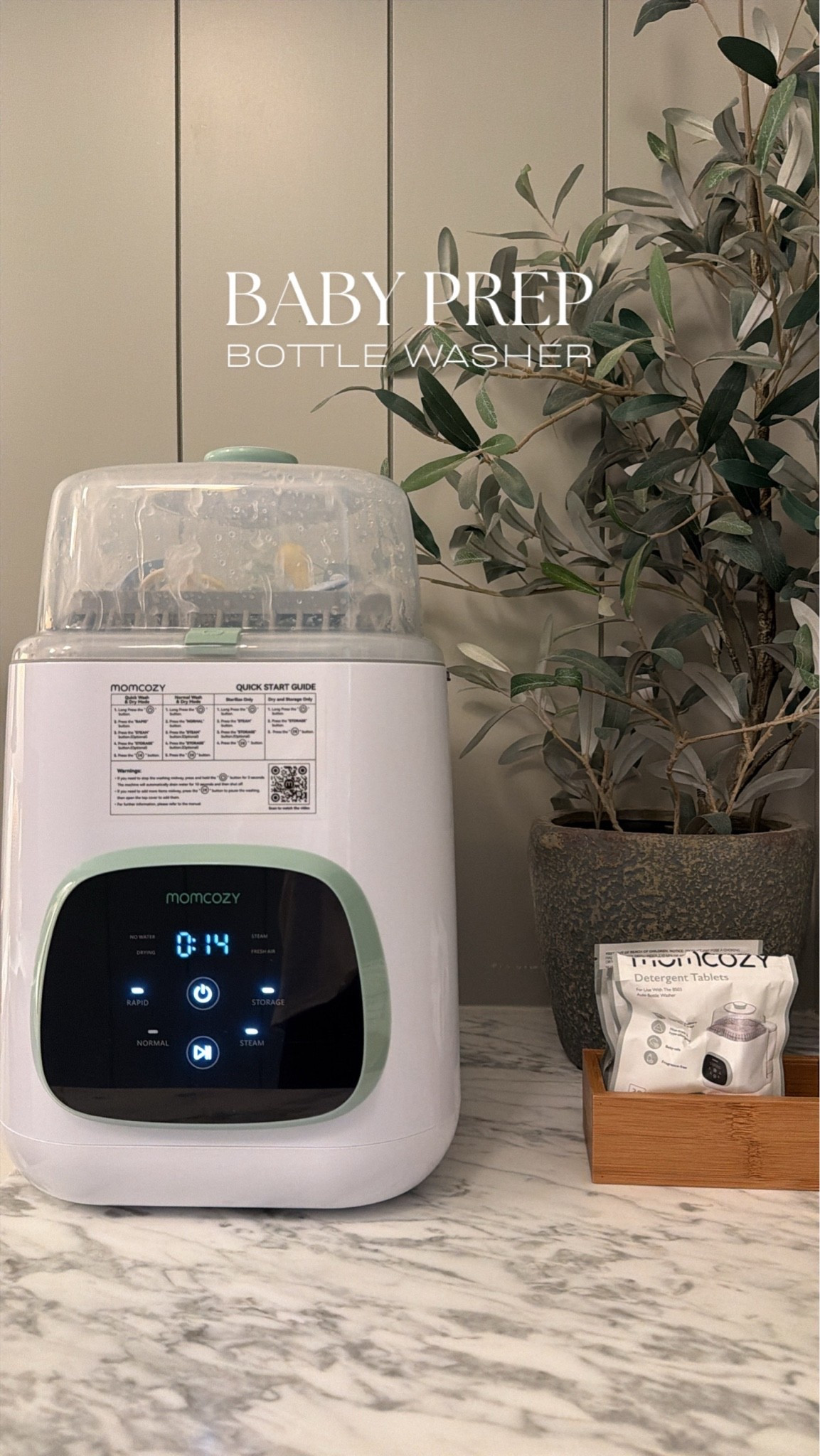 Momcozy bottle washer! New to having this & super excited to use with baby #4 because I know it will save us so much time from having to hand wash everything! Can add in all bottles/parts, pacifiers, pump parts, etc! Washes & sterilizes for you 🙌🏼

#LTKBump #LTKBaby #LTKmomlife