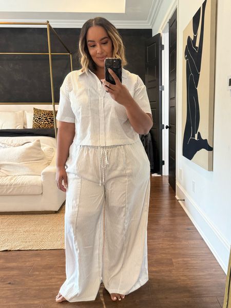 This is the perfect little set from Macys! The fit and the material is so good on this! Perfect for warmer weather or resort wear. 

#LTKfindsunder100 #LTKstyletip #LTKplussize