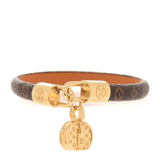 LOUIS VUITTON Monogram Tribute Bracelet 19 | FASHIONPHILE | Fashionphile