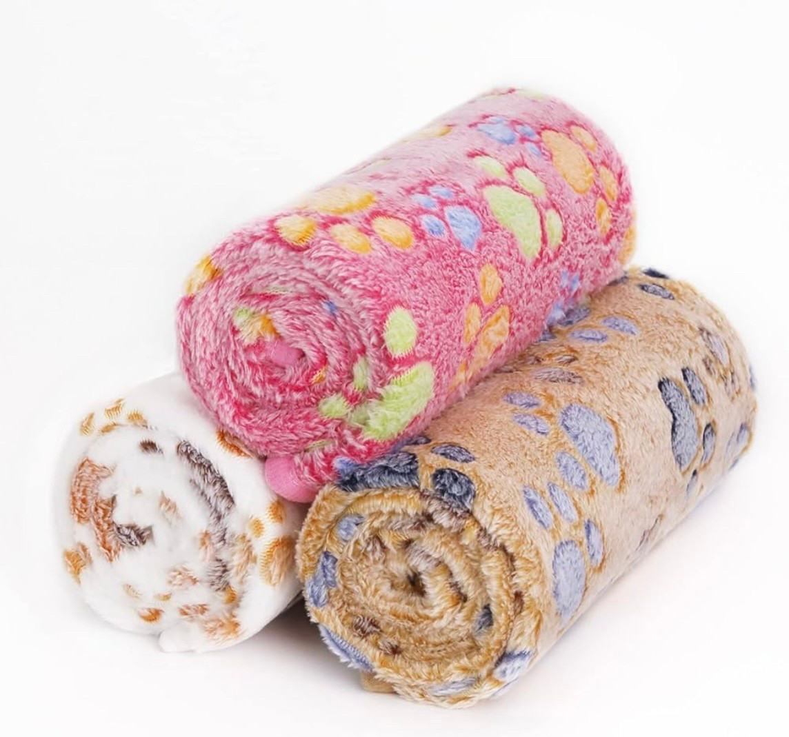 This was a great deal. Perfect blanket bundle. They are thin, but they are big.