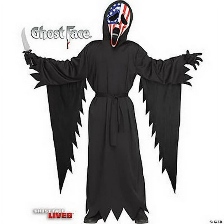Fun World FW137412LG Ghost Face Patriotic Child Costume | Walmart (US)