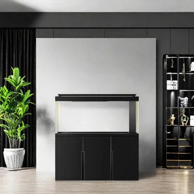 Minimalist Modern Rectangular Eco Aquarium Tank | Wayfair North America