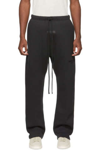 Black Relaxed Lounge Pants | SSENSE