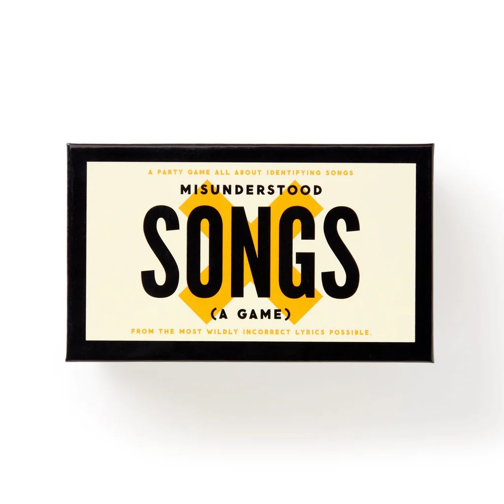 Misunderstood Songs Game | Galison