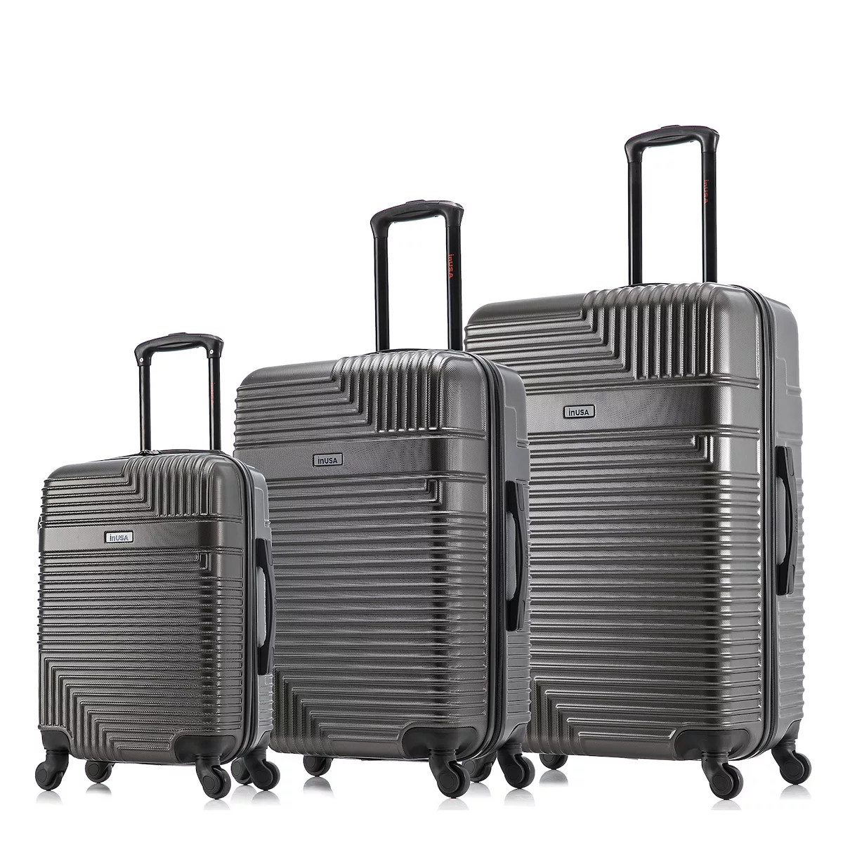InUSA Resilience 3-Piece Hardside Spinner Luggage Set | Kohl's