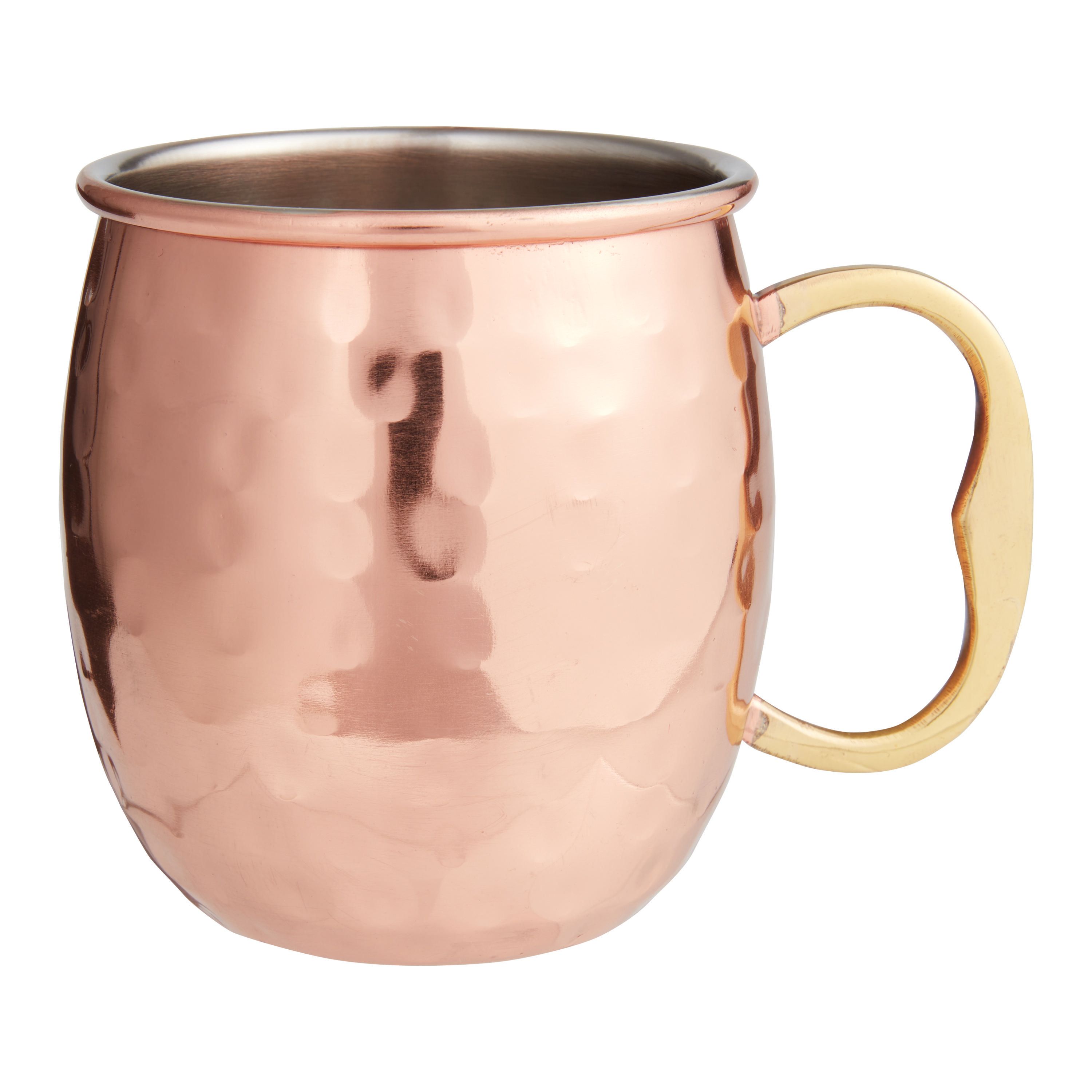 Moscow Mule Hammered Copper Stainless Steel Mug | World Market