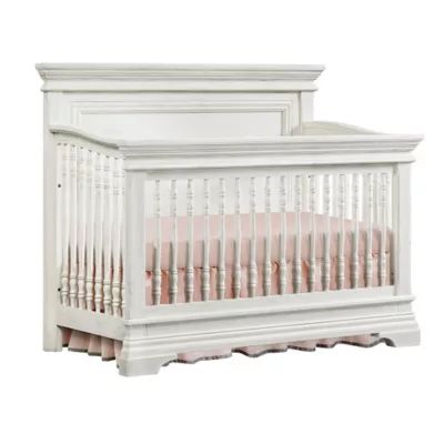 Westwood Design Olivia 4-in-1 Convertible Crib in Brushed White | Bed Bath & Beyond