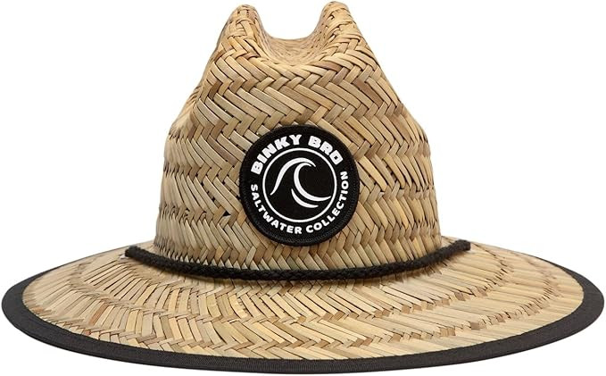 BINKYBRO Barney Patrol Kids Natural Woven Straw Sun Hat - Beach and Pool Protection for Toddler, ... | Amazon (US)