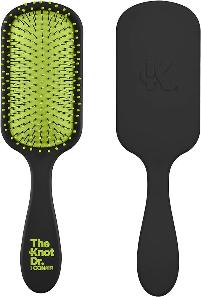 The Knot Dr. for Conair Hair Brush, Wet and Dry Detangler with Storage Case, Removes Knots and Ta... | Amazon (US)