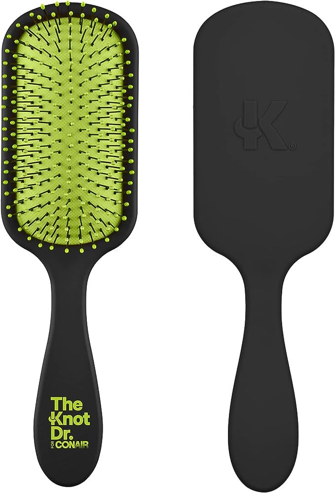 The Knot Dr. for Conair Hair Brush, Wet and Dry Detangler with Storage Case, Removes Knots and Ta... | Amazon (US)