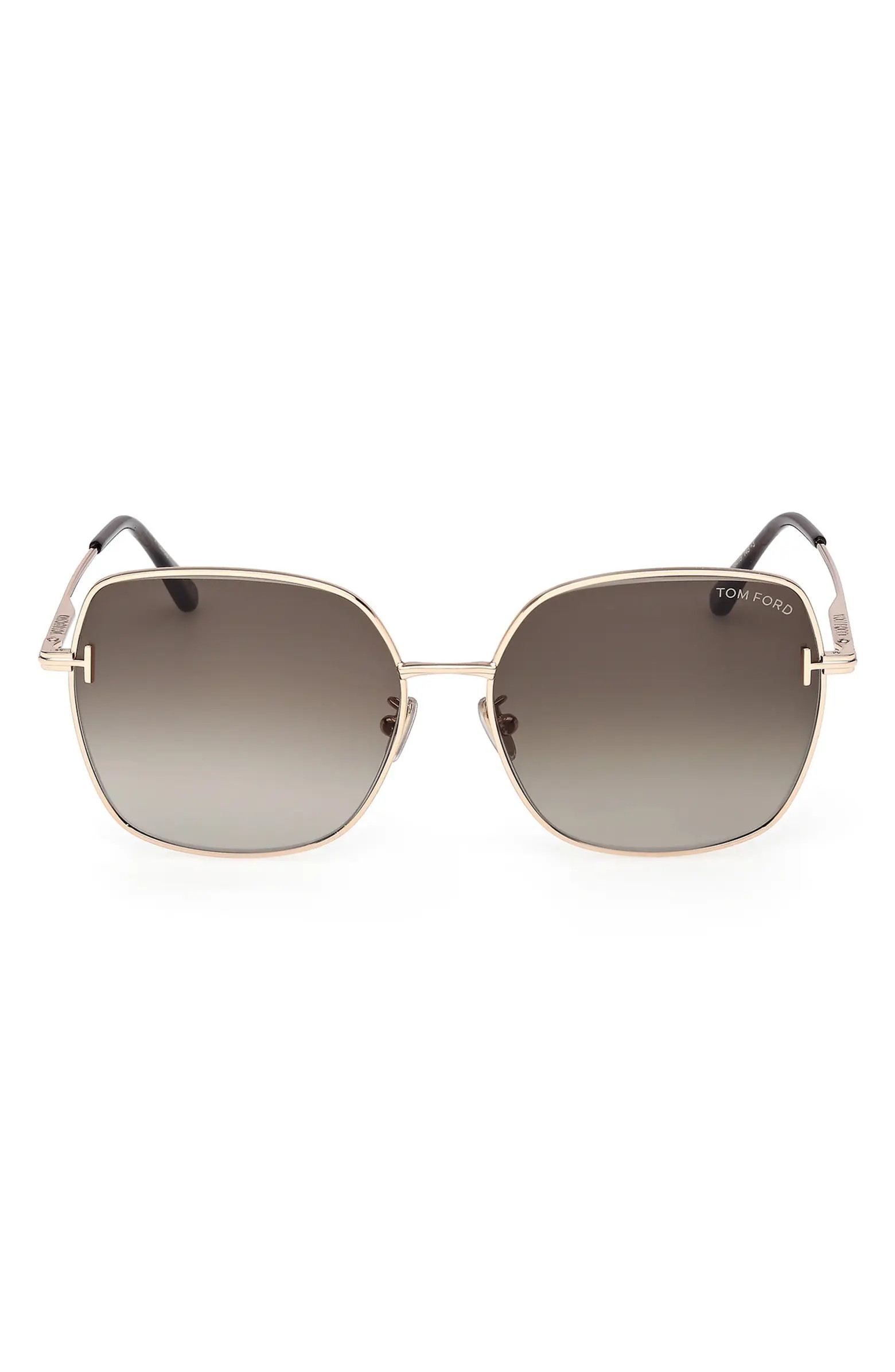 59mm Gradient Square Sunglasses | Nordstrom