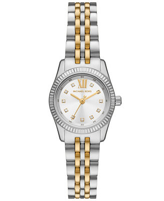 Women's Lexington Three-Hand Two-Tone Stainless Steel Watch 26mm | Macy's